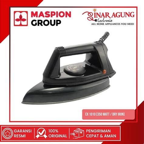 Maspion EX1010 Setrika Listrik | Blacberry | New Exclusive - raincitystudios.com