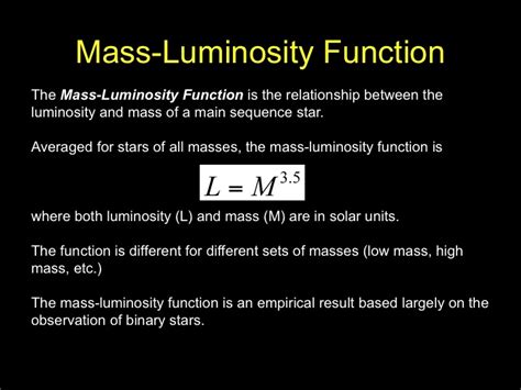 Mass–luminosity relation - wintechmobiles.com