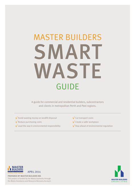 MASTER BUILDERS SMART WASTE - raincitystudios.com