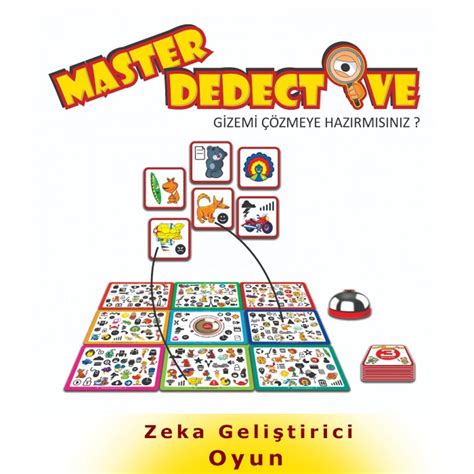 MASTER DEDEKTİF ZEKA OYUNU. 