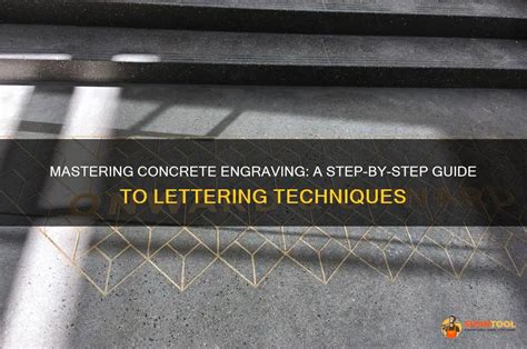 Master How to Engrave Letters in Concrete: Step-by-Step Guide for ... - muktibox.com