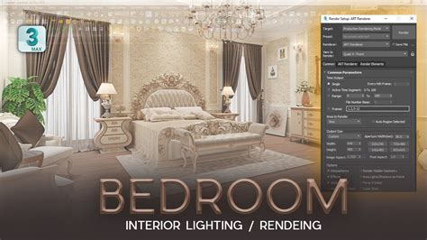 Mastering Bedroom Interior Lighting & Rendering in 3ds Max - muktibox.com