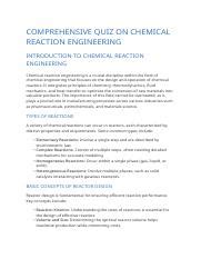 Mastering Chemical Reaction Engineering - wintechmobiles.com