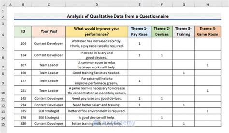 Mastering Excel: Displaying Qualitative & Quantitative Data | Course … - wintechmobiles.com