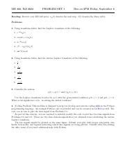 Mastering Laplace Transforms: ME 360 Problem Set Insights - wintechmobiles.com