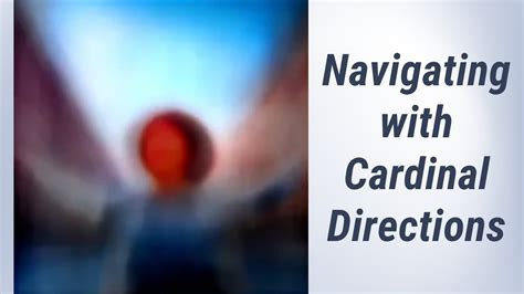 Mastering Map Reading with Cardinal Directions - wintechmobiles.com