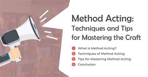 Mastering Method Acting Techniques - muktibox.com