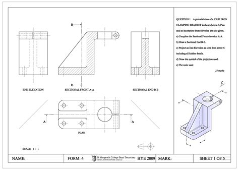 Mastering Print Reading and Engineering Drawing Formats - muktibox.com