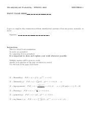 Mastering Probability: Midterm Exam Solutions and Insights - Course … - wintechmobiles.com