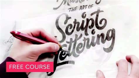 Mastering Script Lettering | FREE COURSE - muktibox.com