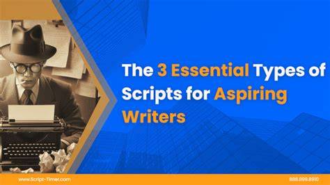 Mastering the Art of Script Writing: A Complete Guide for Aspiring ... - muktibox.com