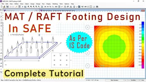 MAT/RAFT Foundation Design In SAFE - YouTube