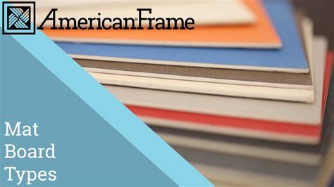 Mat Board Types for Picture Framing - Frame Destination - muktibox.com