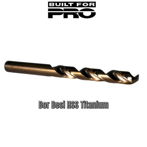 Mata Bor Besi HSS Titanium Profesional 8mm - Shopee Indonesia - raincitystudios.com