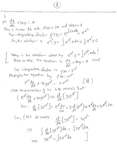 MATE2A2 Tutorial 3 Detailed Solutions for First Order Differential ... - wintechmobiles.com