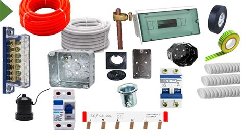 MATERIALES PARA INSTALACIONES ELECTRICAS