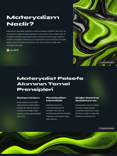 MATERYALİZM NEDİR PDF Scribd. 