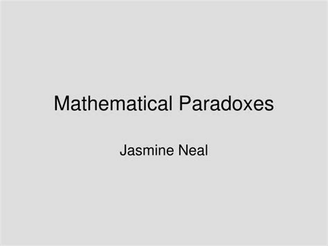 Mathematical Paradoxes and Their Implications: Unraveling ... - wintechmobiles.com