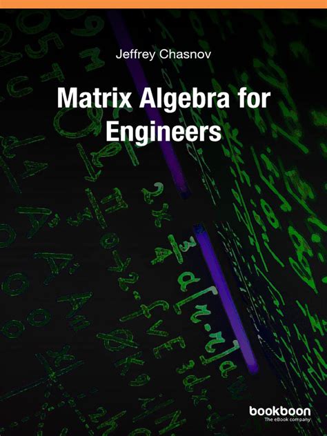Matrix Algebra for Engineers - HKUST - wintechmobiles.com