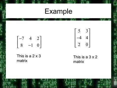 Matrix Introduction and its Application |GYMAT101| GDMAT101 - coolestguyplanet.net