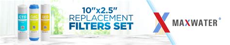 Max Water 10" 2 Stage Whole House Standard Home Water Filter … - coolestguyplanet.net