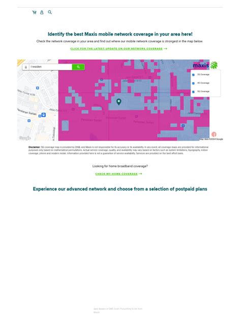 Maxis Network Map: 4G & 5G Coverage Mobile Network … - wintechmobiles.com