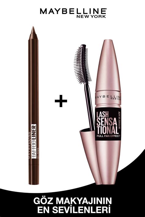 MAYBELLİNE NEWYORK MASKARA & FALSIES LASH LIFT KALDIRMA ETKİLİ SİYAH. 
