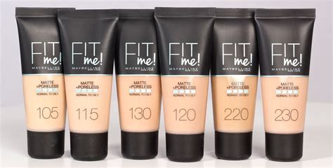 MAYBELLINE FIT ME! MATTE+PORELESS FOUNDATION …