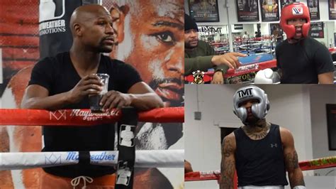 MAYWEATHER DOGHOUSE SPARRING: GERVONTA DAVIS …