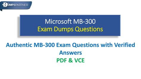MB-300 Exam Fragen