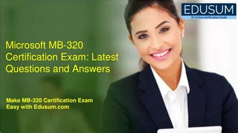 MB-320 Certification Questions