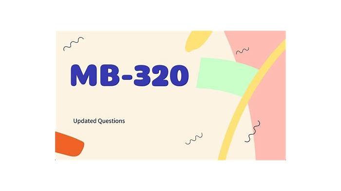 Exam MB-320 Questions Fee