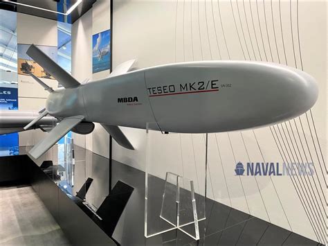 MBDA Unveils New Teseo Mk2/E Anti-Ship Missile at SEAFUTURE 2024