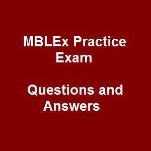 MBLEx Vorbereitungsfragen