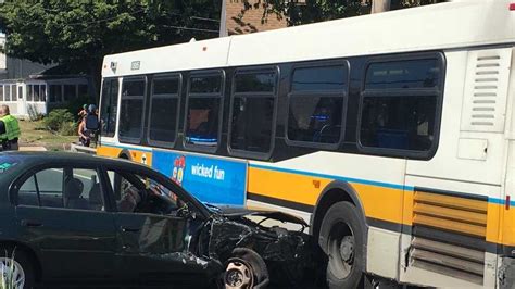 MBTA bus involved in multi-vehicle crash in Malden