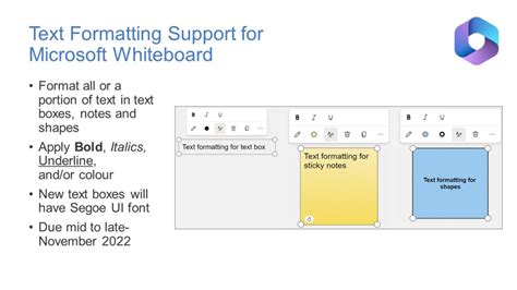 MC467624 Text Formatting Support for Microsoft Whiteboard PUPUWEB