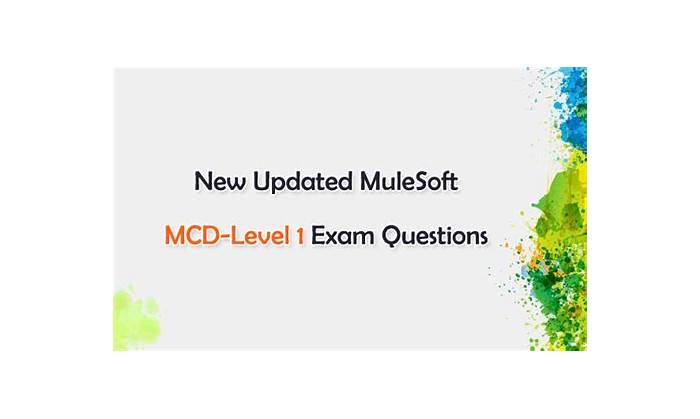 MCD-Level-1 Valid Test Guide