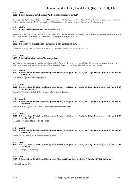 MCD-Level-2 Fragenkatalog