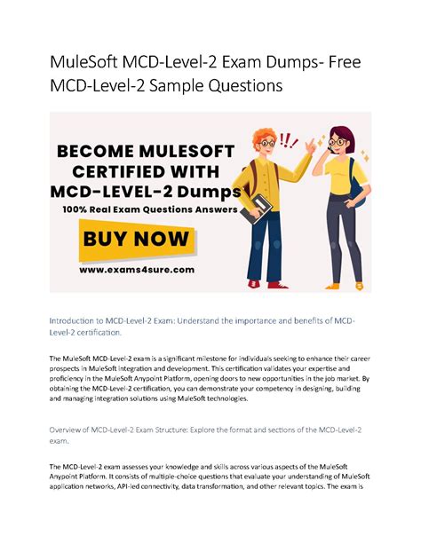 MCD-Level-2 Tests