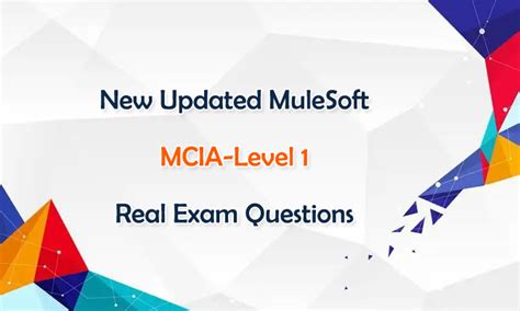 MCIA-Level-1 Ausbildungsressourcen