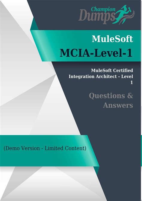 MCIA-Level-1 Current Exam Content