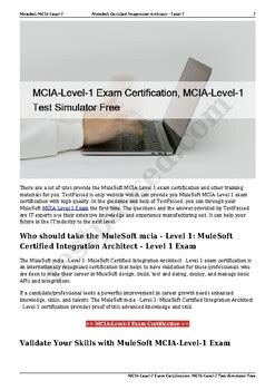 MCIA-Level-1 Online Tests
