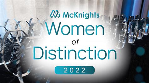 MCKNIGHT’S WOMEN OF DISTINCTION - McKnights Home Care