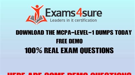 MCPA-Level-1 Praxisprüfung