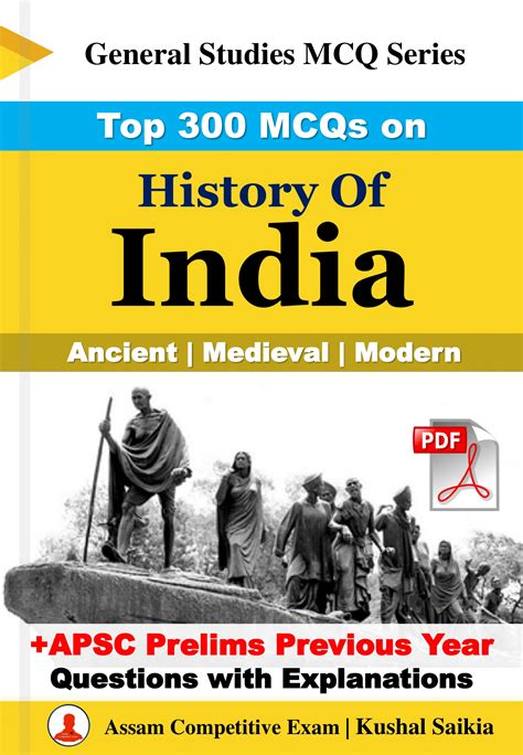 MCQ ON INDIAN HISTORY (ANCIENT, MEDIEVAL AND MODERN)