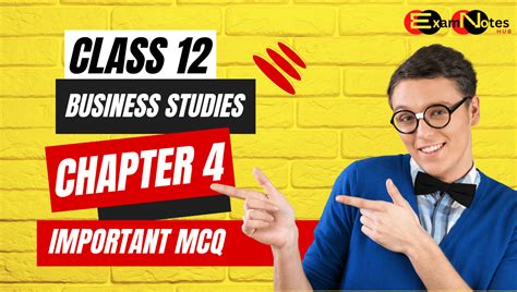 MCQ Questions for Class 12 Business Studies with Answers