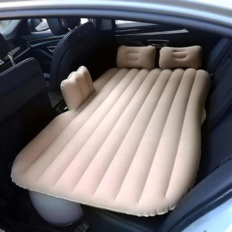 MD-218 Car Air Mattress with Pump & 2 Air Pillows - Quick Inflatable ... - raincitystudios.com