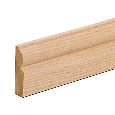 MDF Oak Veneered Torus Architrave 18 x 119mm - Myers Building Supplies