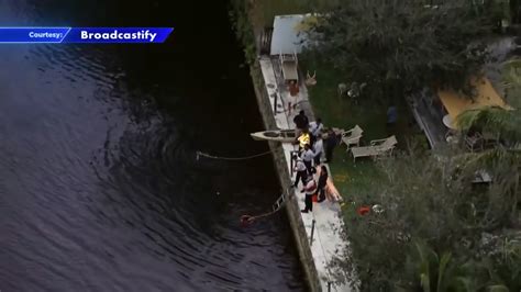MDFR pulls 13-year-old from canal in NW Miami-Dade