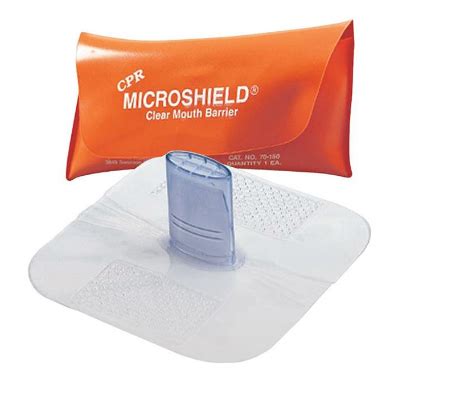 MDI CPR Microshield Clear Mouth Barrier Vitality …